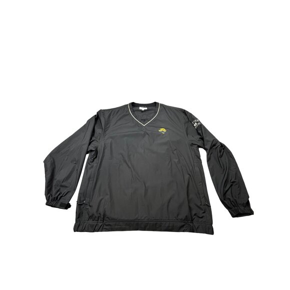 Jacksonville Jaguars Cutter & Buck CB WeatherTec Mens XXL Black Windbreaker NFL - Picture 1 of 11
